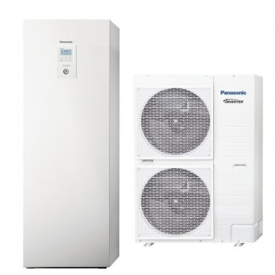 Panasonic "все в одном" 12кВт тепловой насос воздух-вода